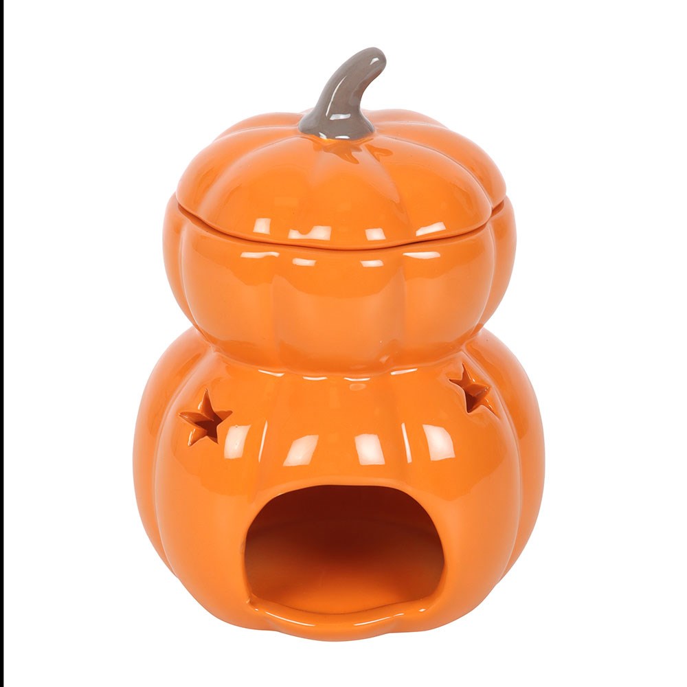 Quemador calabazas apiladas