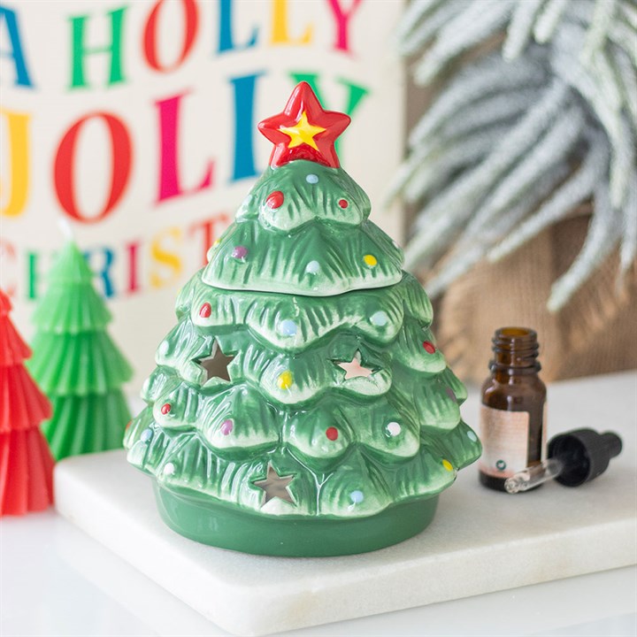 Quemador de aceite árbol de Navidad