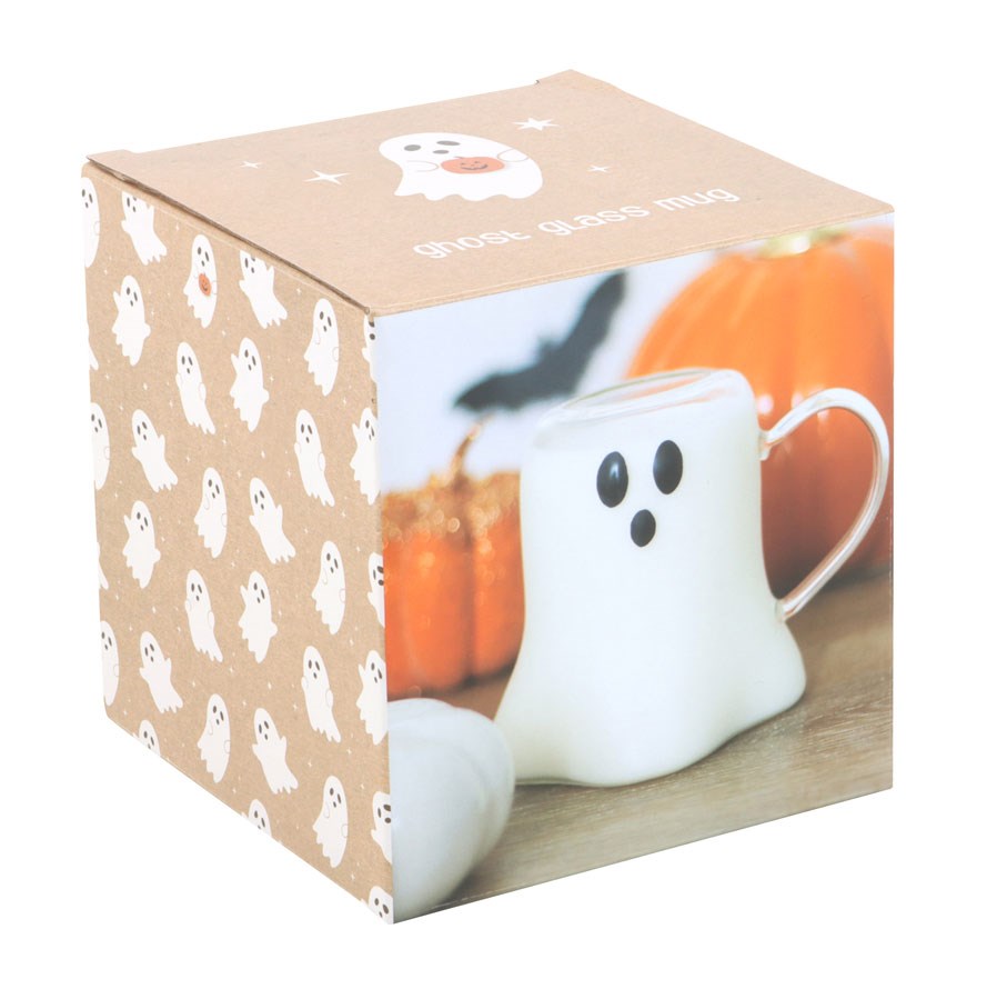 Taza de cristal con forma de fantasma – imagen 5