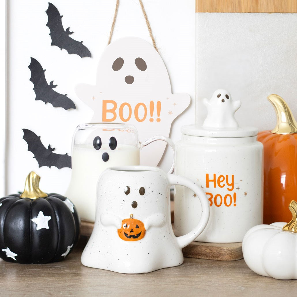 Taza de cristal con forma de fantasma – imagen 7