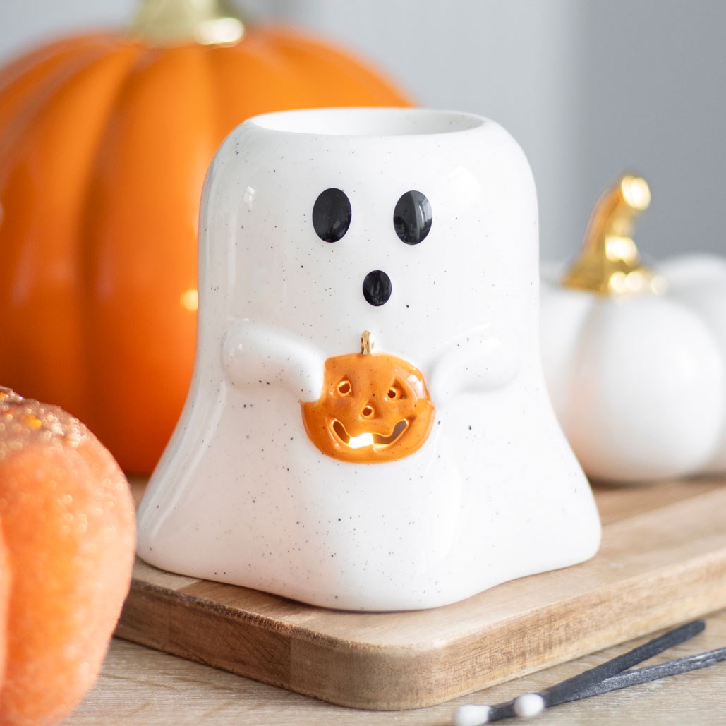 Quemador fantasma con calabaza