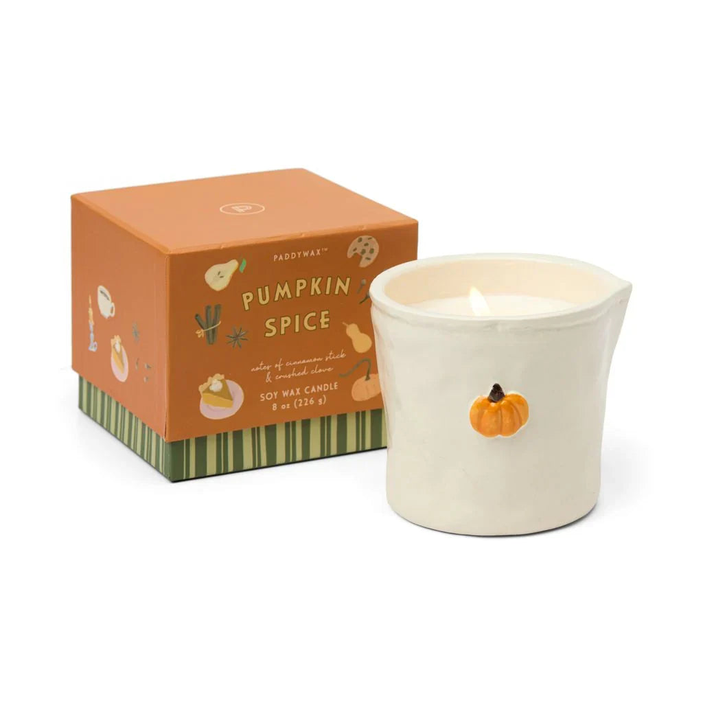 Vela Bistro Calabaza en cerámica · Pumpkin Spice · 226 g