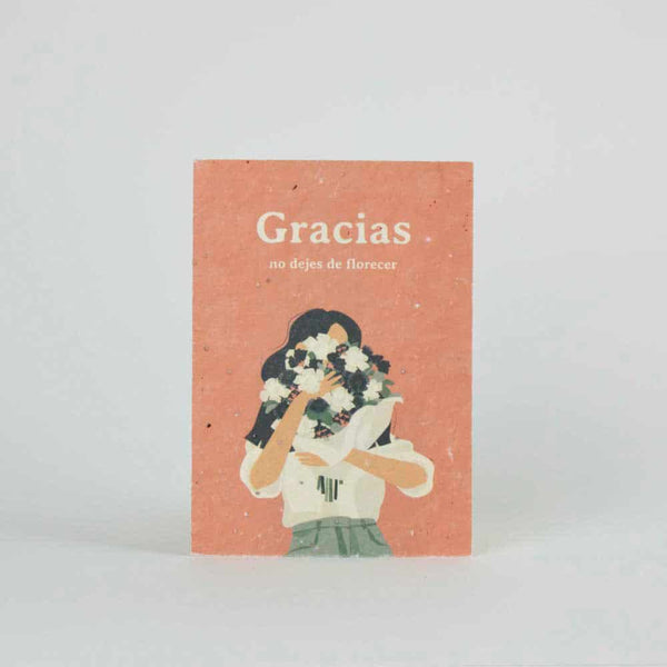 Postal Plantable – Gracias