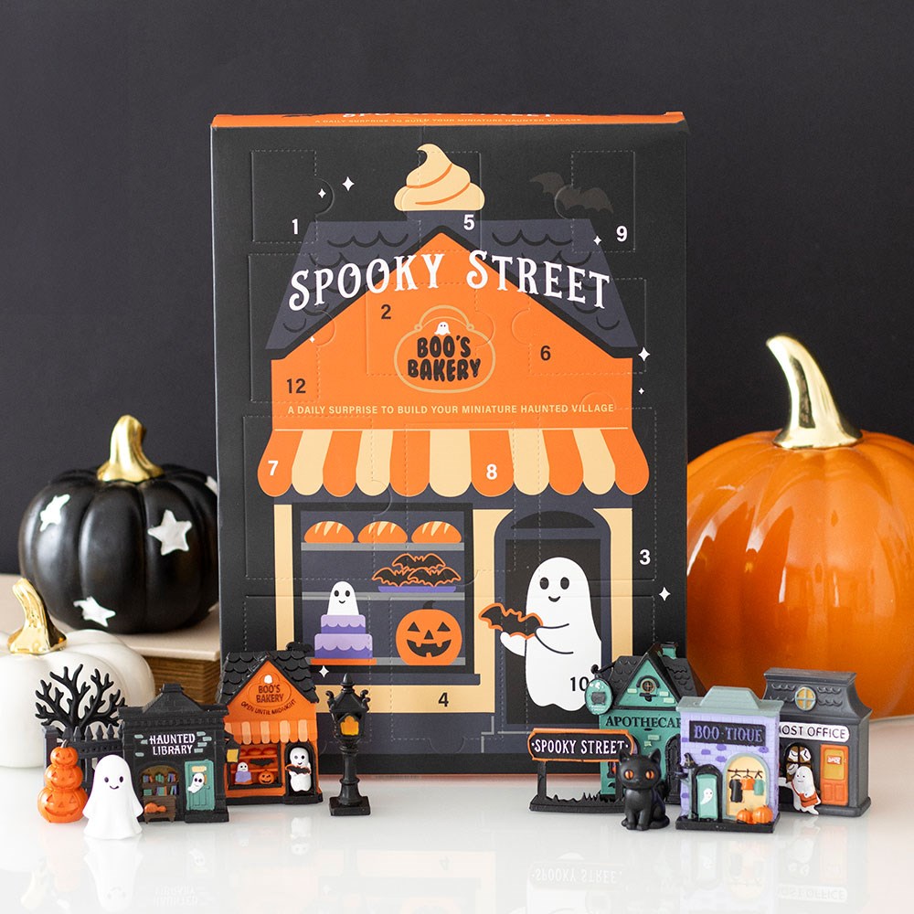 Calendario de Adviento de Halloween «Spooky Street» de 12 días
