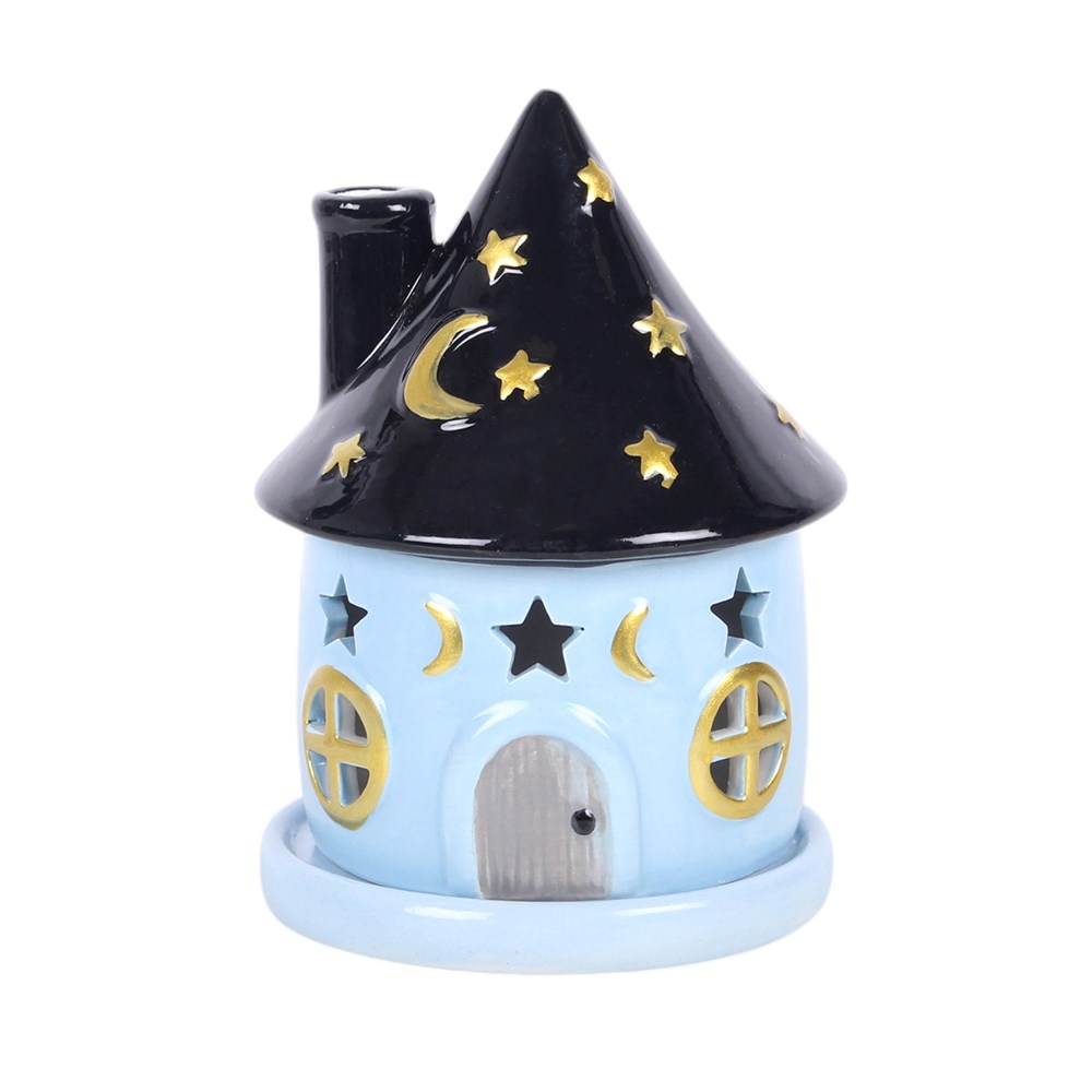 Portaconos de incienso de cerámica «Celestial Cottage» – imagen 2