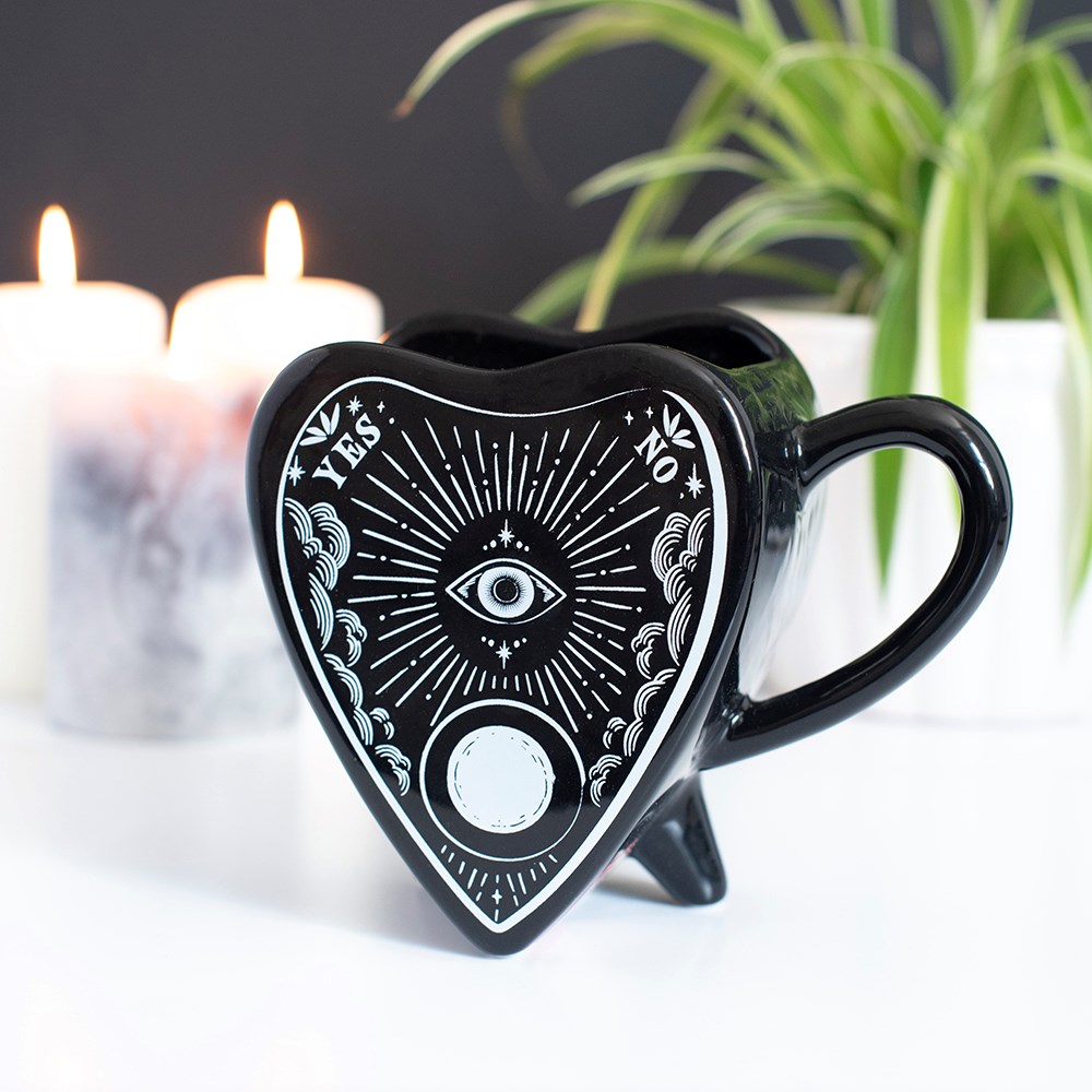 Taza de cerámica «Black Planchette»