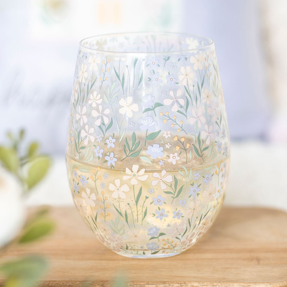 Vaso cristal floral