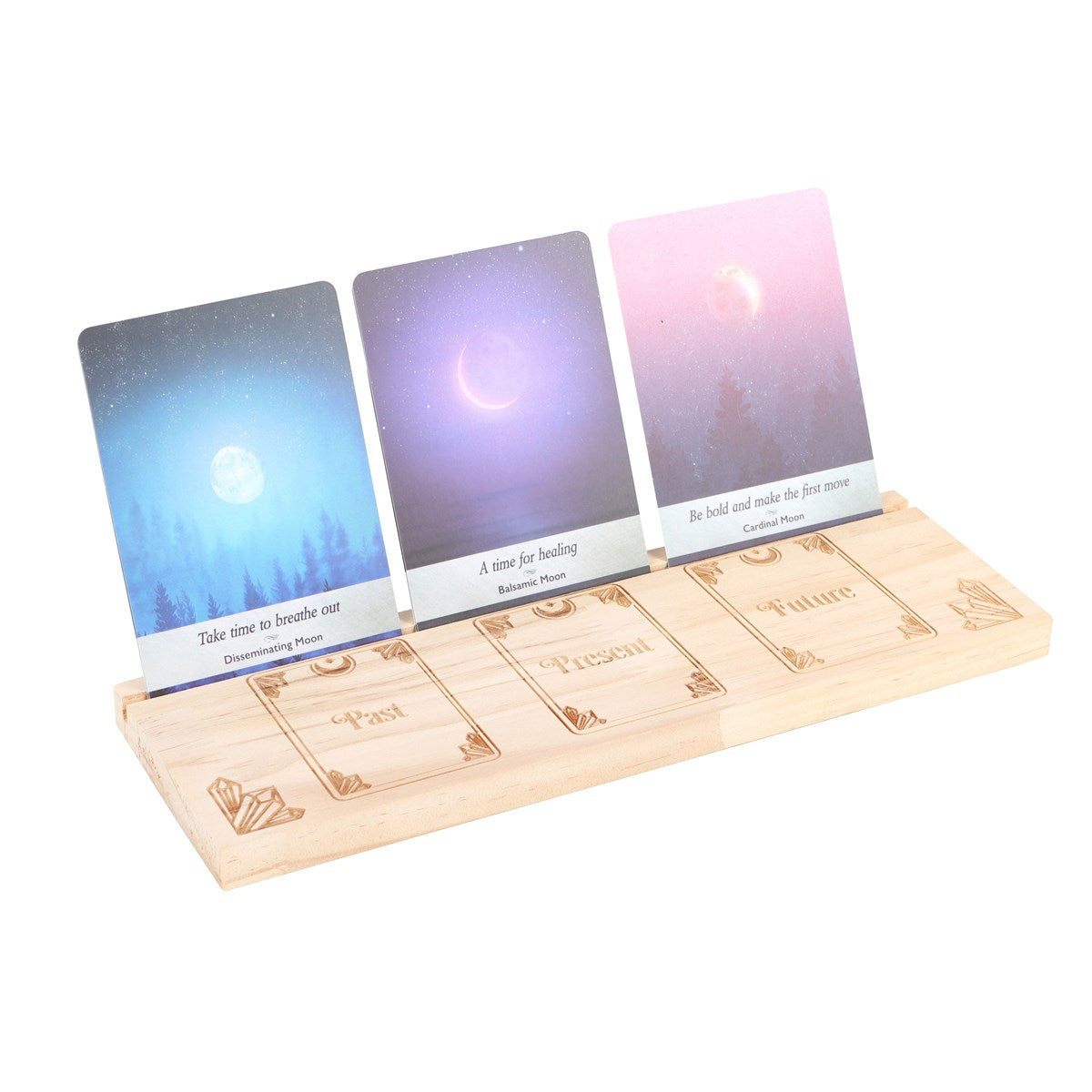 Soporte para cartas - pasado, prersente y futuro