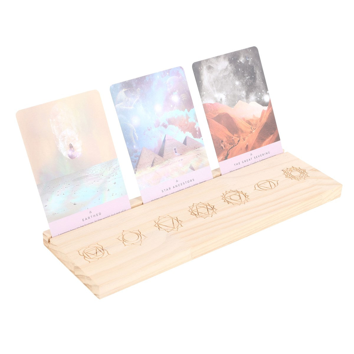 Soporte para cartas chakras