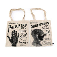 Tote bag de algodón quiromancia y frenologia