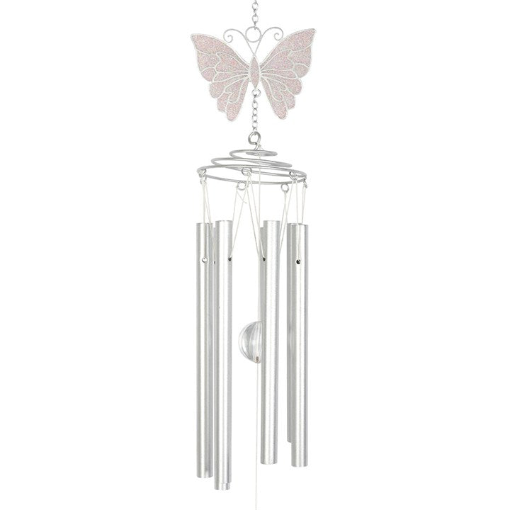Campana de viento mariposa
