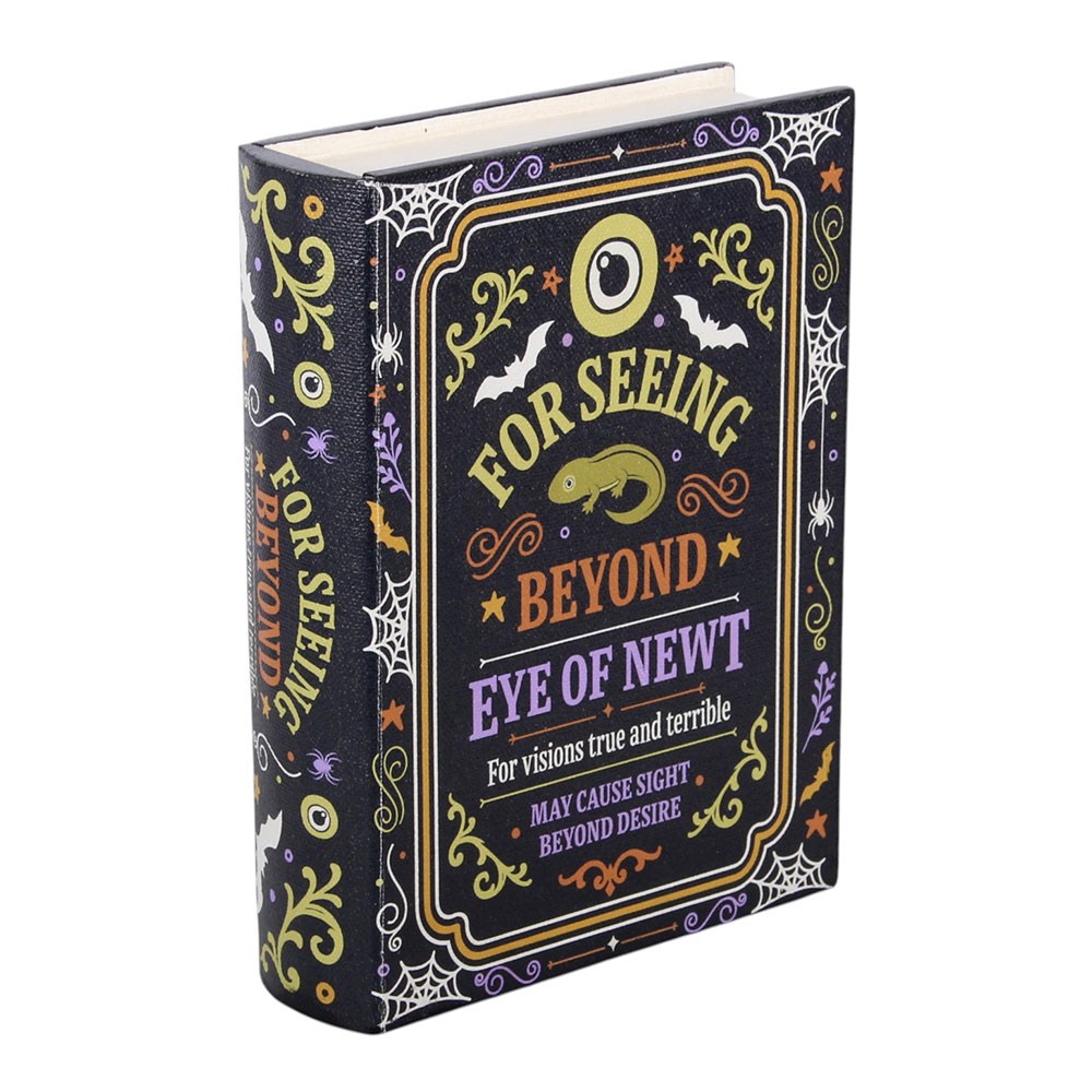 Caja de almacenamiento de MDF con forma de libro «Eye of Newt» – imagen 2