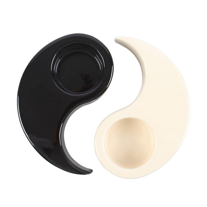 Soporte velas Yin Yang