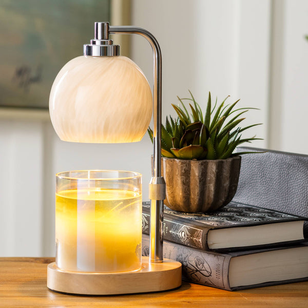 Lámpara para velas swirl