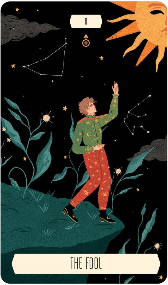 Juego de cartas de Tarot Zodiacal