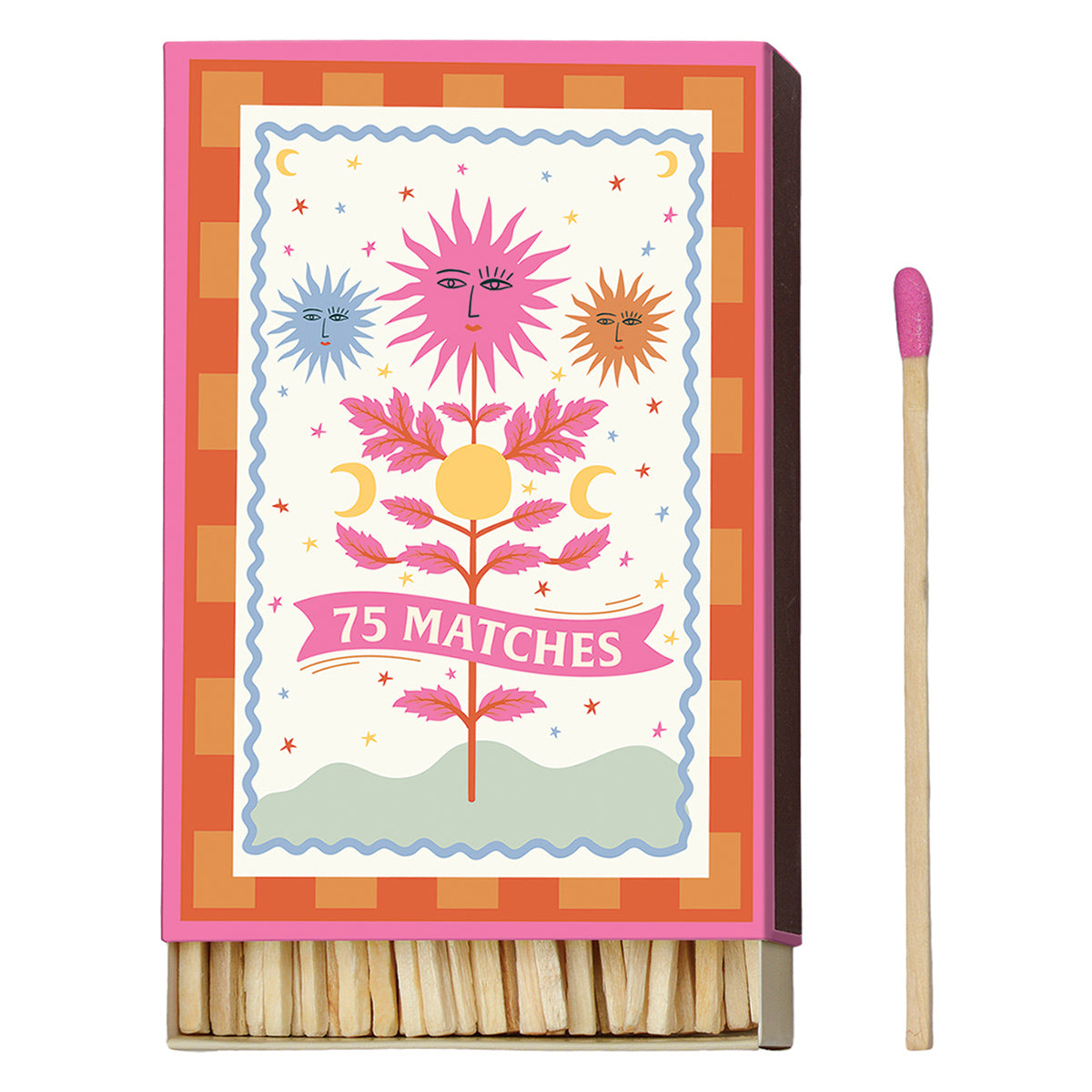 Caja de Cerillas Ilustrada