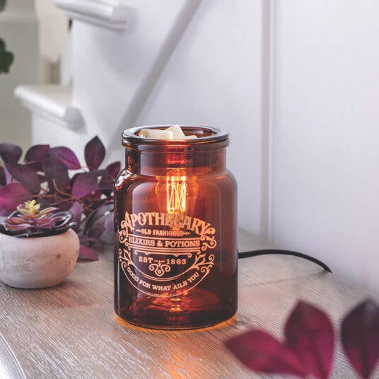 Lámpara aromática eléctrica Edison Apothecary Jar