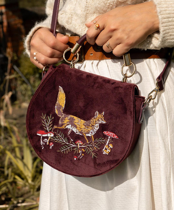 Bolso Zorro & Setas Bordadas