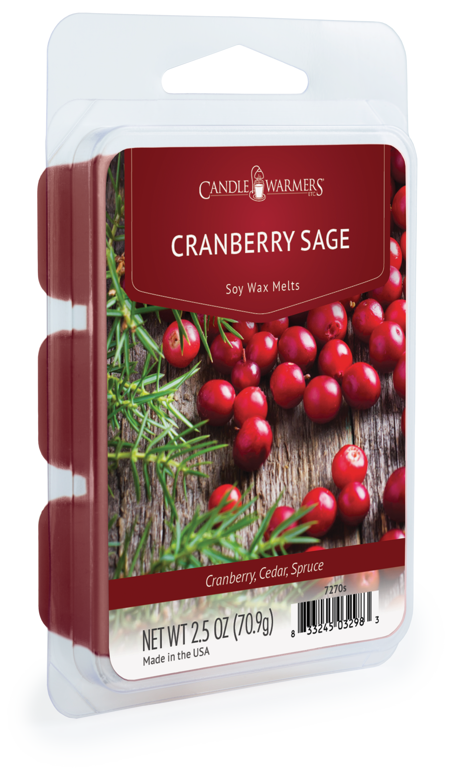 Cera aromática Cranberry Sage 70 g