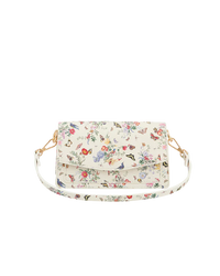 Bolso de hombro Alice Garden marfil