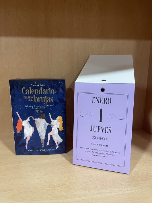 Calendario 2026 mágico de las brujas
