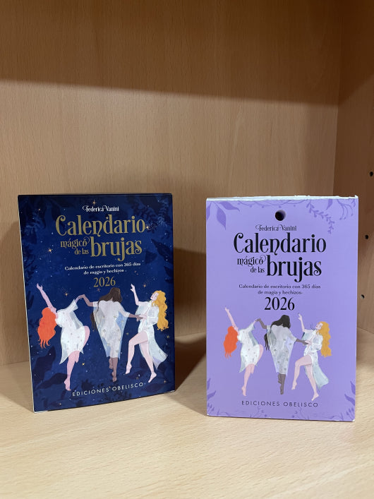 Calendario 2026 mágico de las brujas