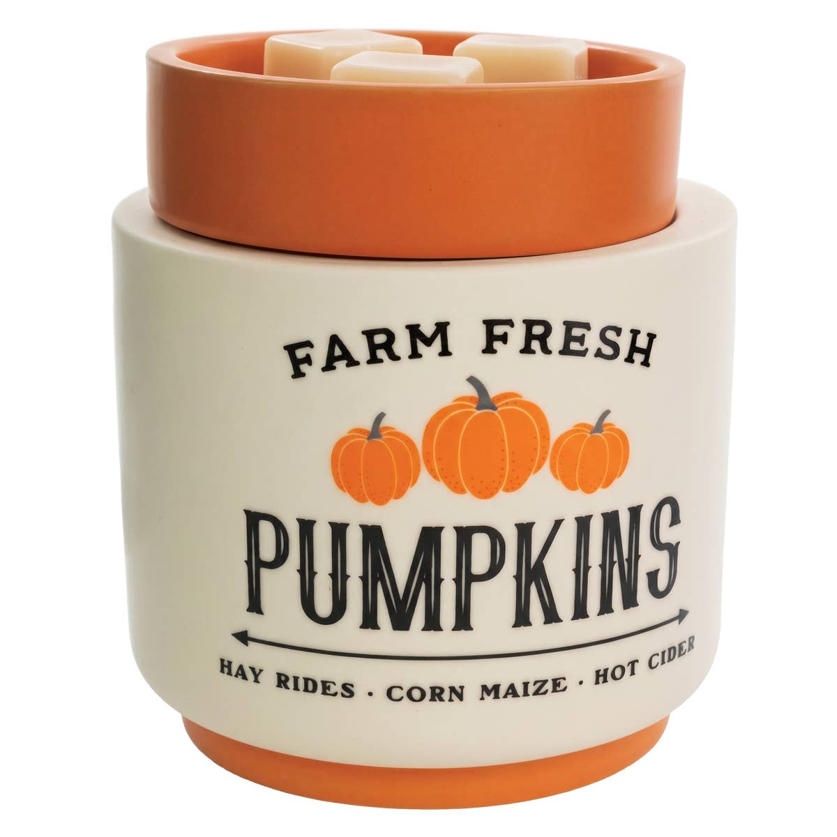 Calentador de cera Farm Fresh Pumpkins de Candle Warmers Etc.