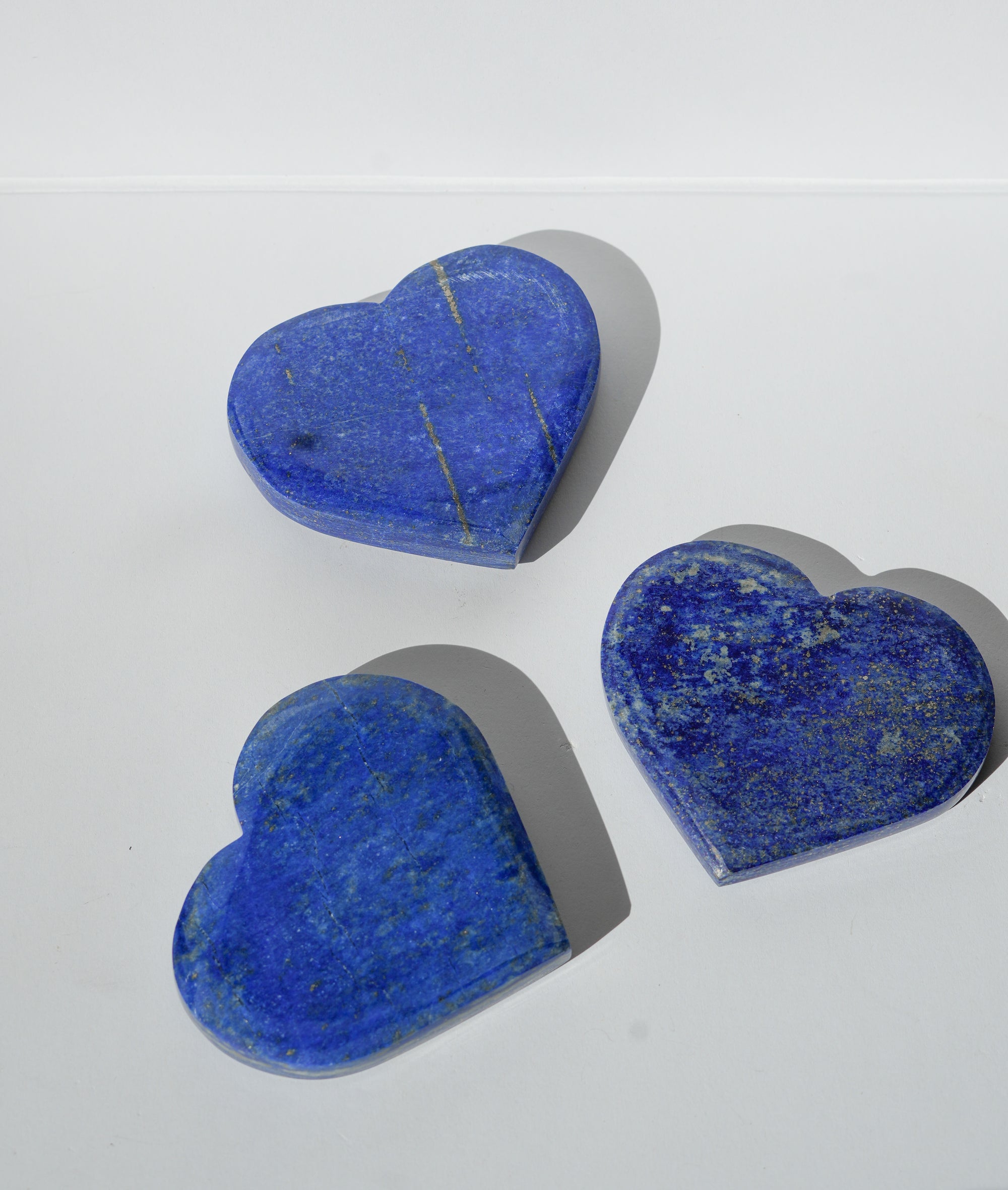 corazón de Lapislázuli y Pirita 