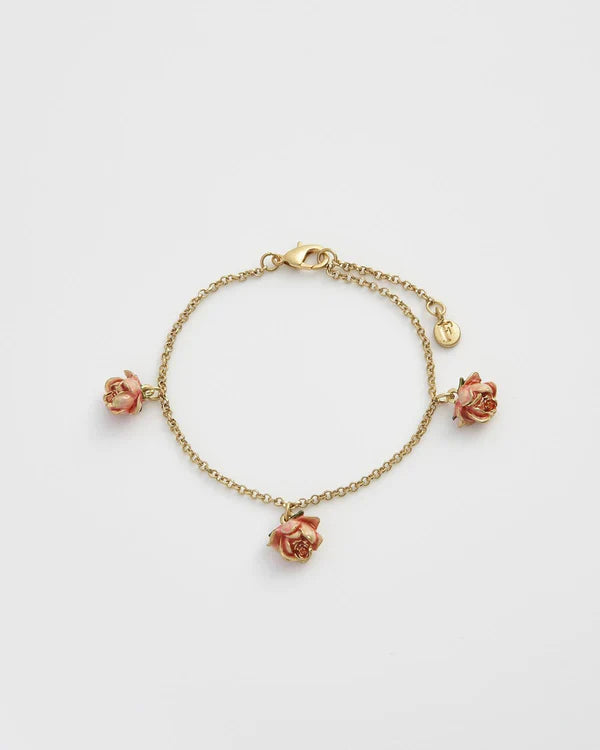 Pulsera Capullo Rosa