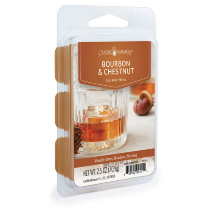 Cera clásica bourbon y castañas 70 g