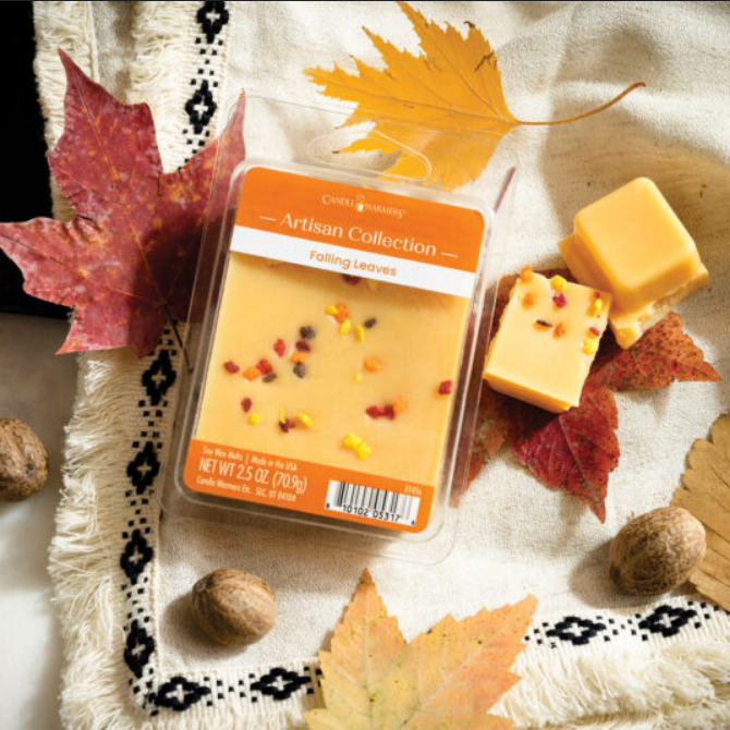 Cera aromática Artisan Falling Leaves de 70 g