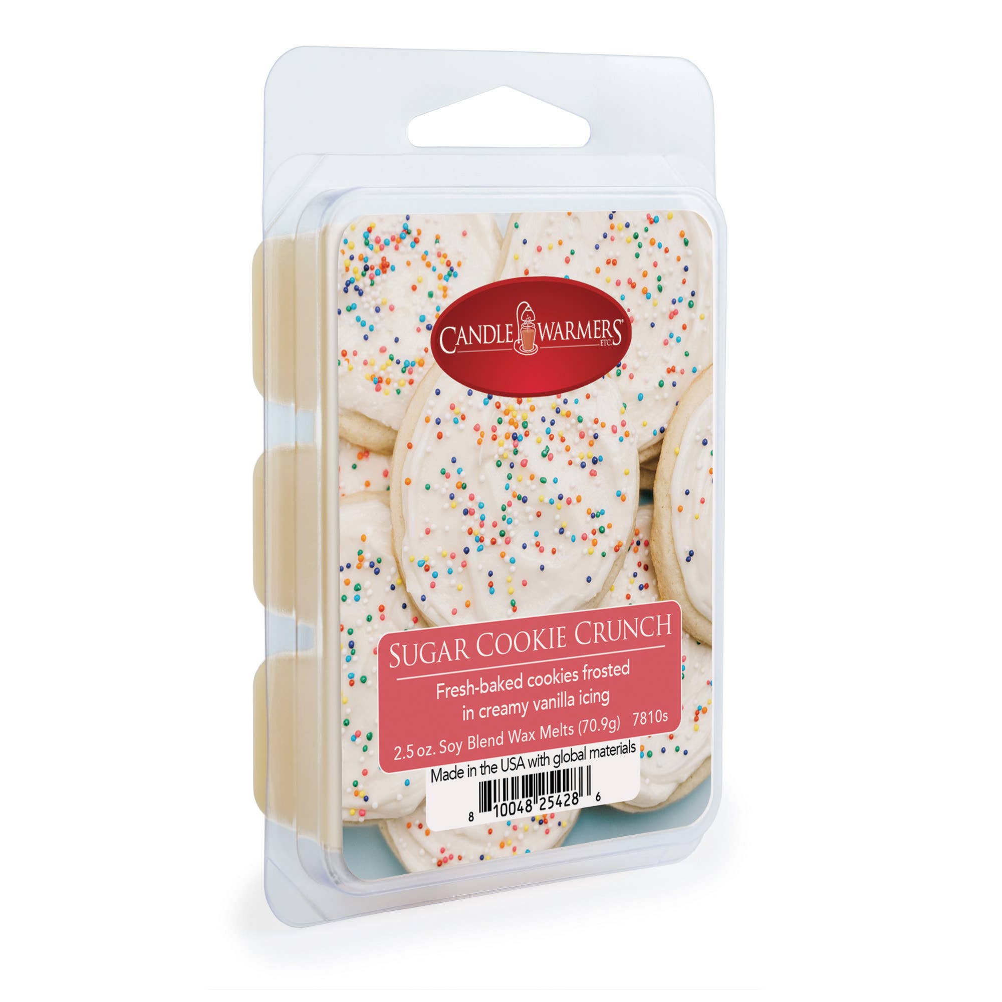 Cera perfumada clásico con aroma Sugar Cookie Crunch 70 g