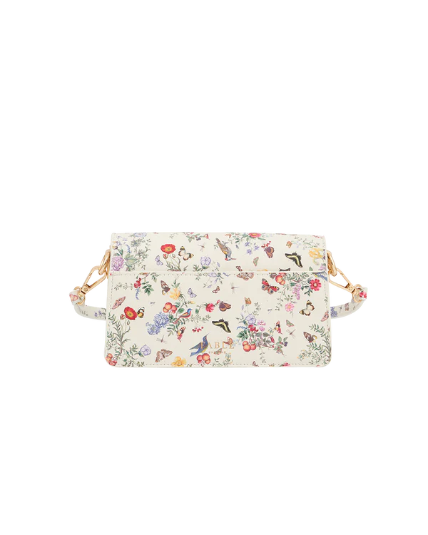 Bolso de hombro Alice Garden marfil