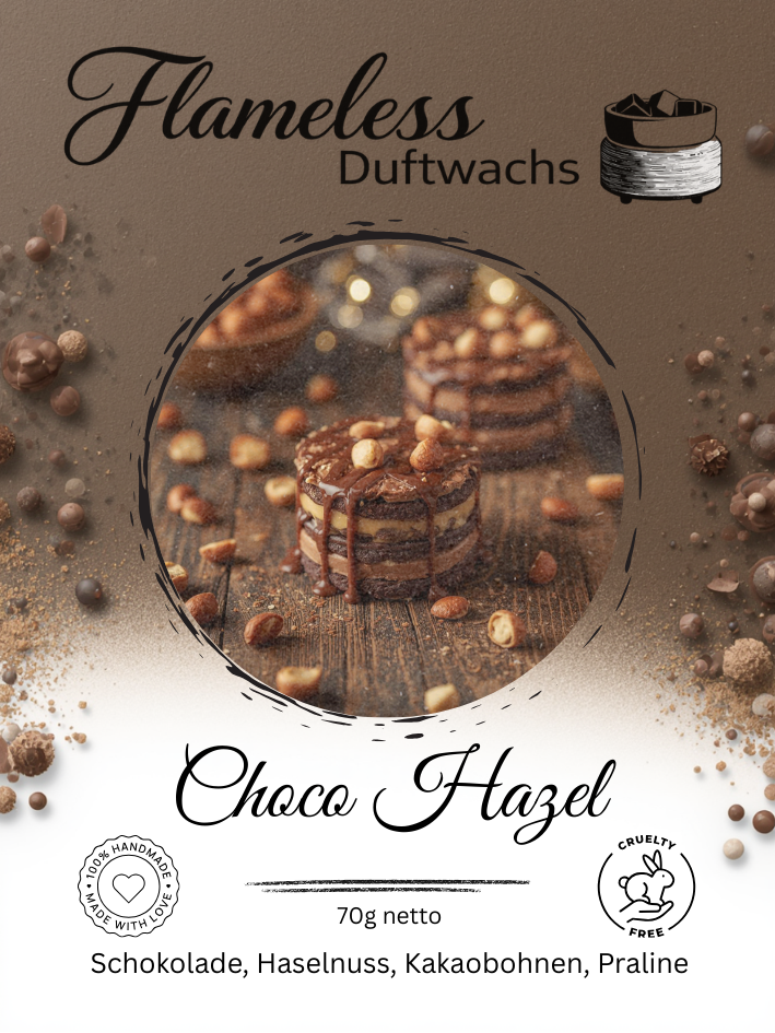 Choco hazel cera aromática