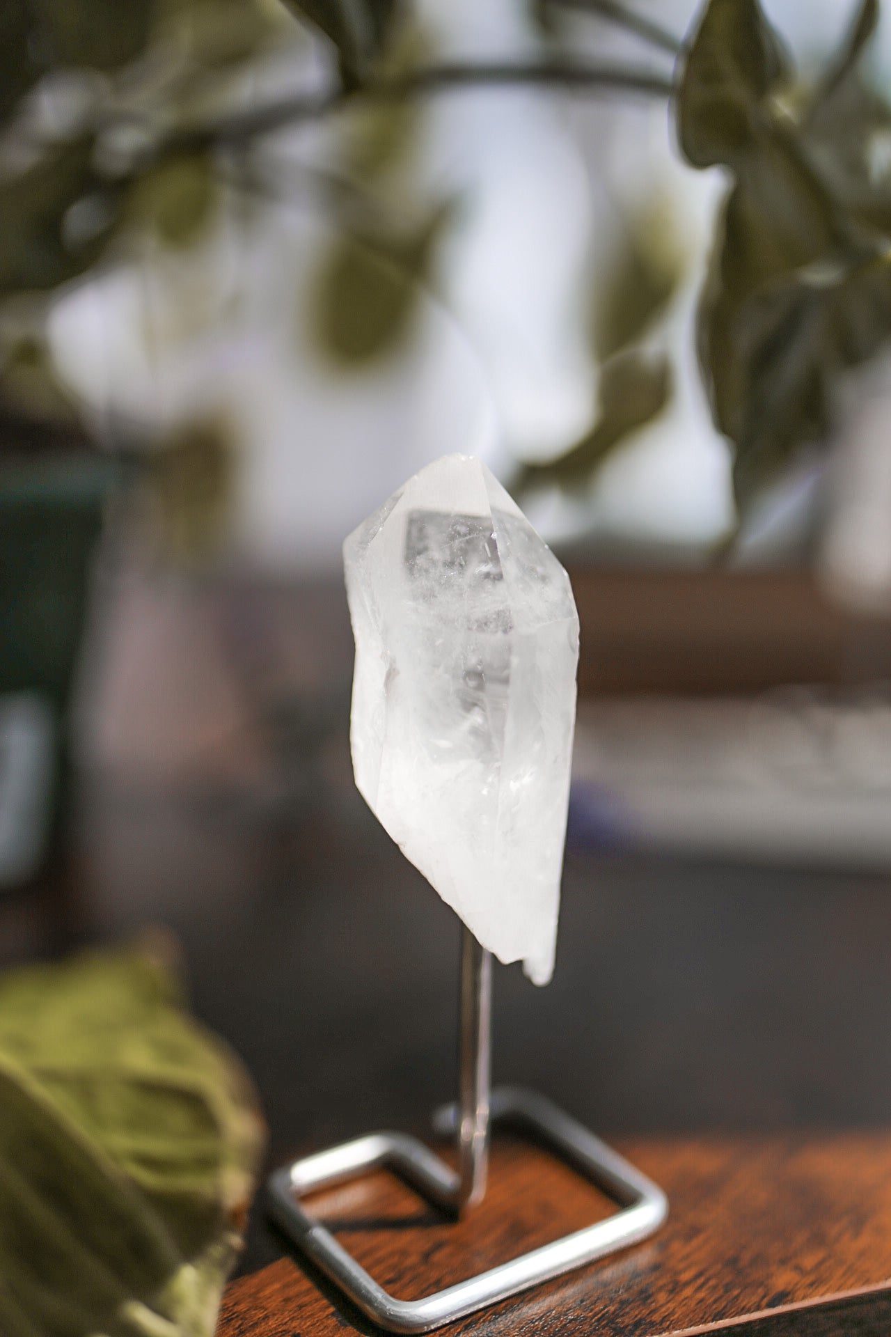Cuarzo cristal en peana- alta calidad - GreenWitchArt