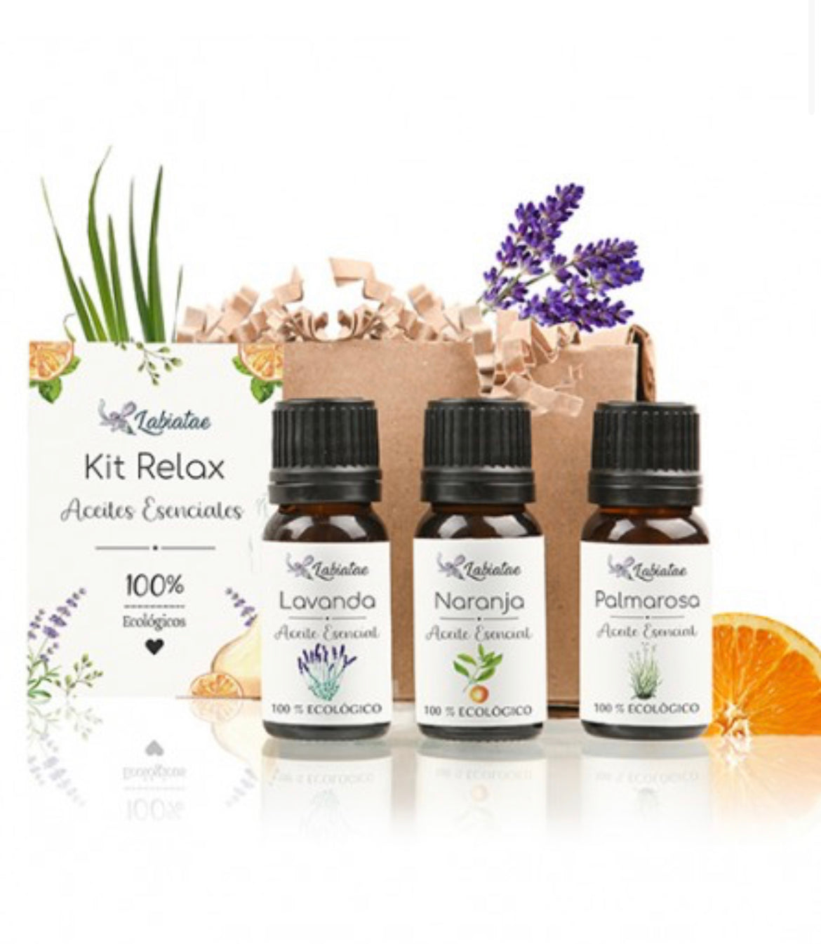 Kit aceites esenciales relajante Labiatae - GreenWitchArt