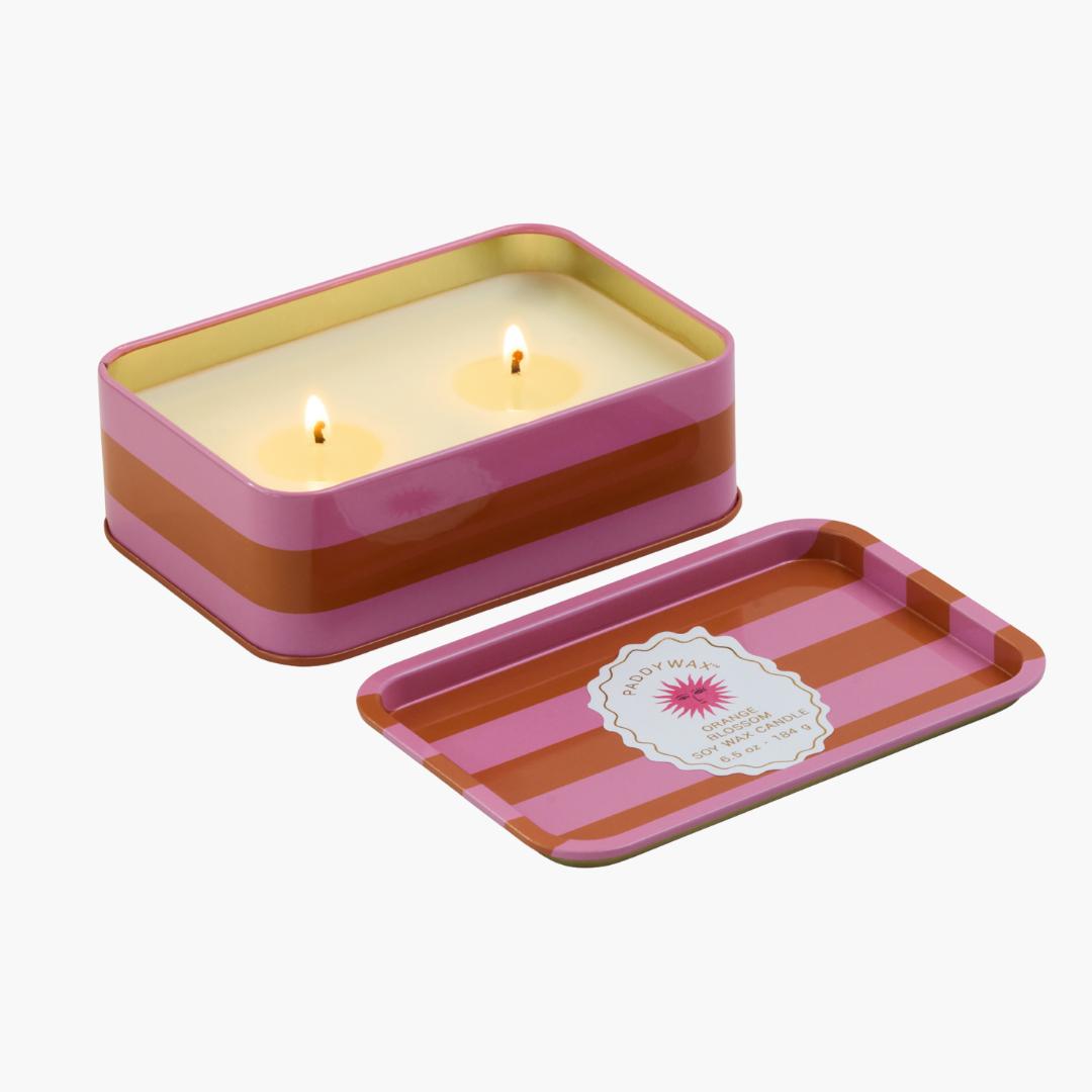 Vela aromática en lata A Dopo – Orange Blossom