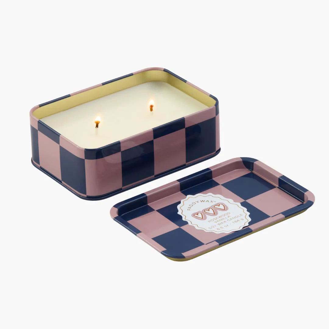 Vela aromática en lata A Dopo – Rosewood Vainilla