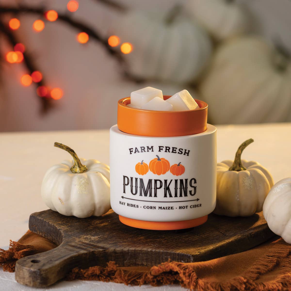 Calentador de cera Farm Fresh Pumpkins – vista 2