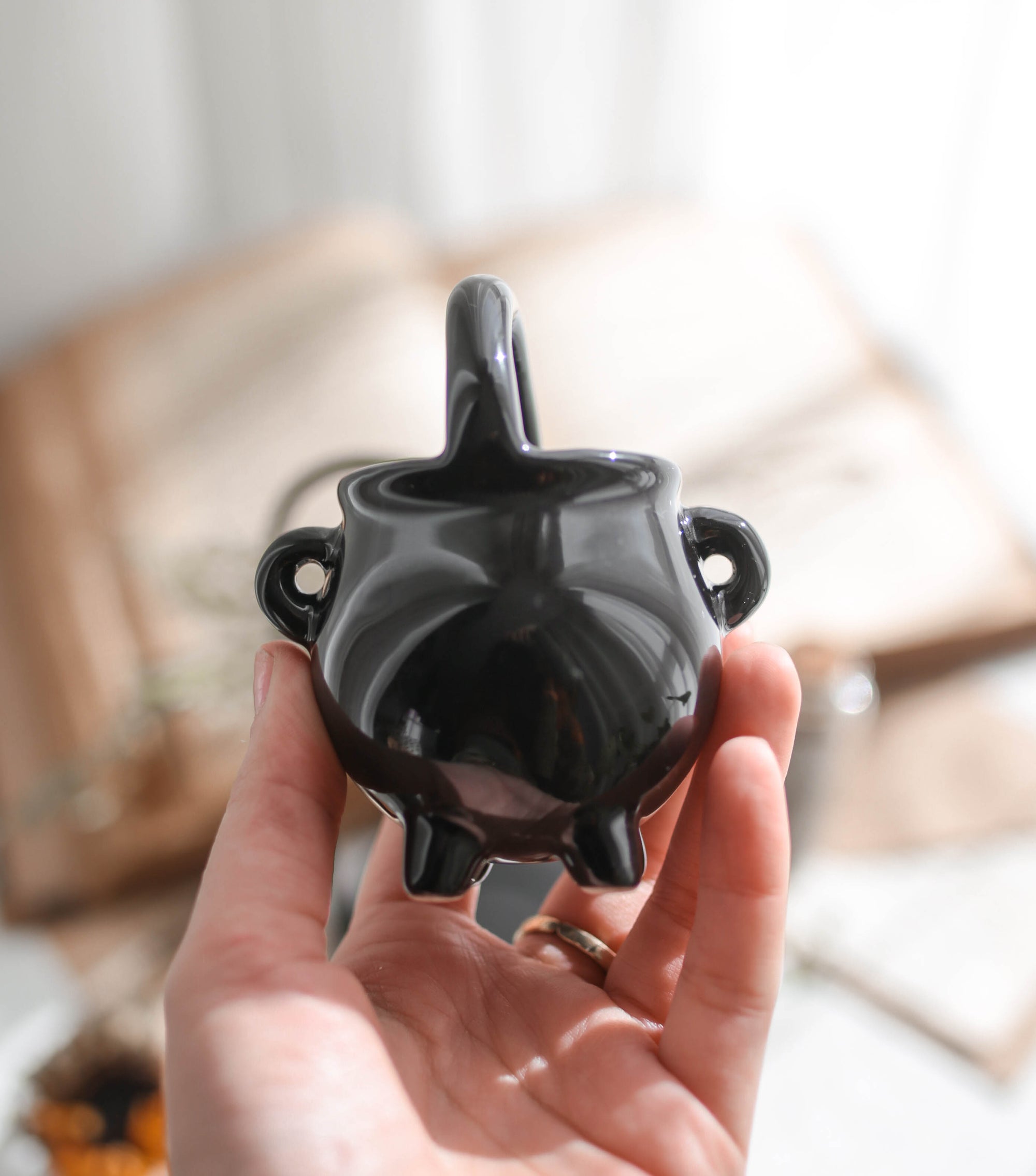 Caldero quemador colgante - GreenWitchArt