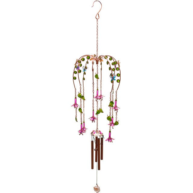 Campana de viento floral - GreenWitchArt