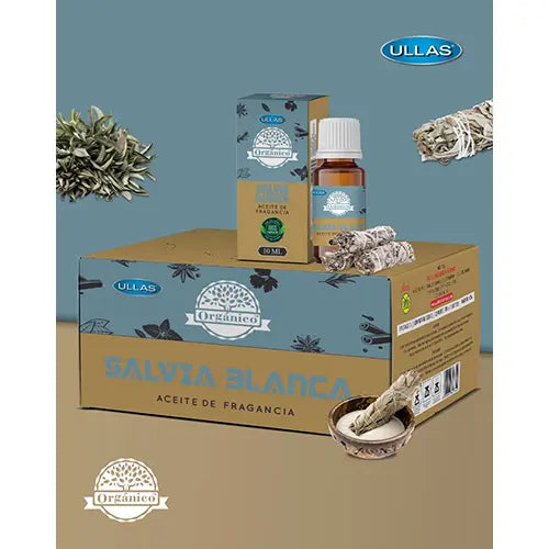 Aceite esencial de Salvia Blanca Ullas. - GreenWitchArt