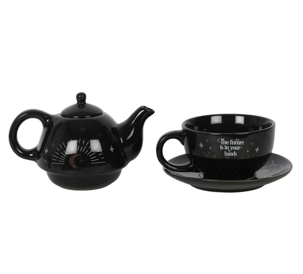 Conjunto de tetera y taza