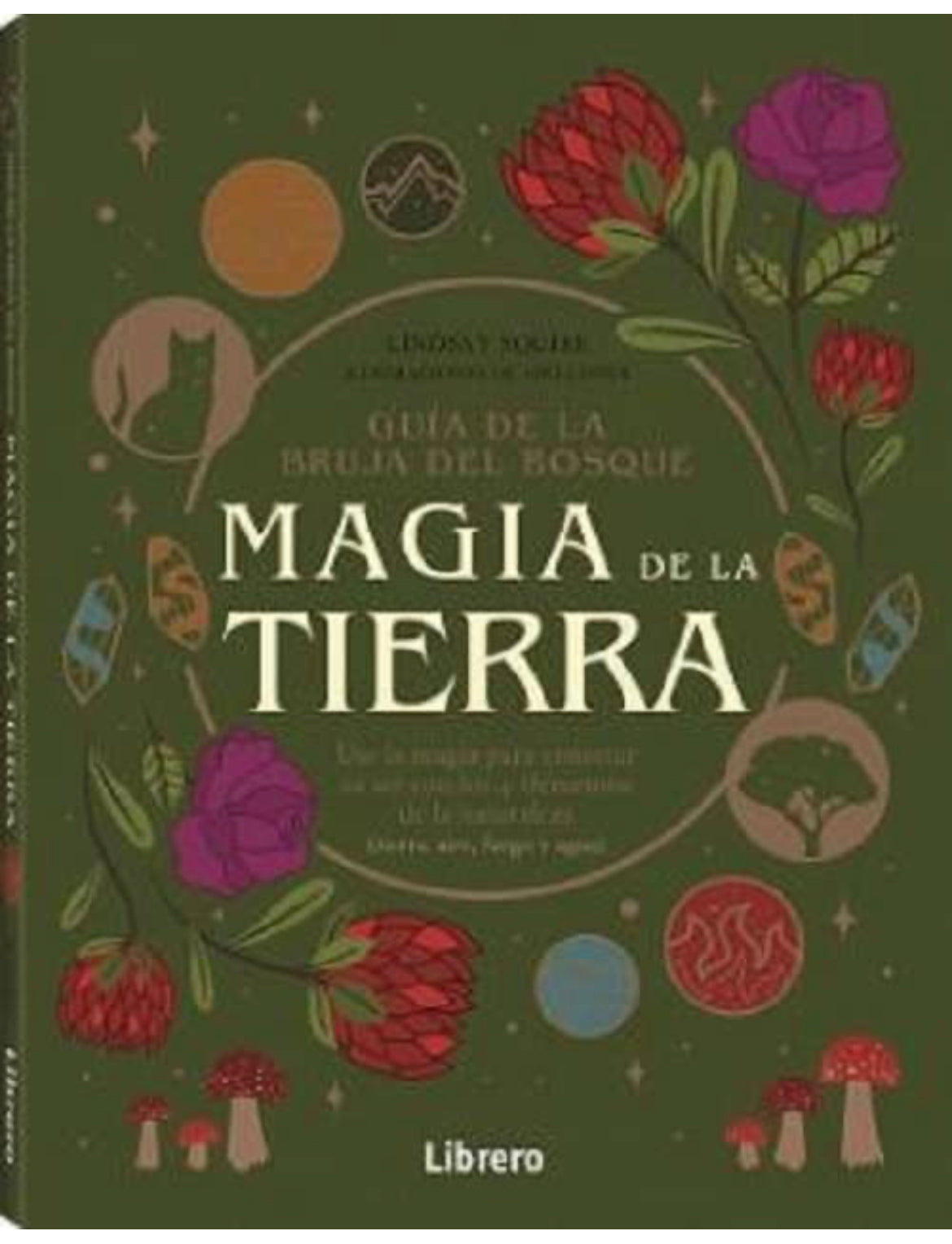 Guía de la bruja del bosque MAGIA DE LA TIERRA : Use la magia para conectar su ser con los 4 elementos de la naturaleza ( tierra, aire, fuego y agua)) - GreenWitchArt